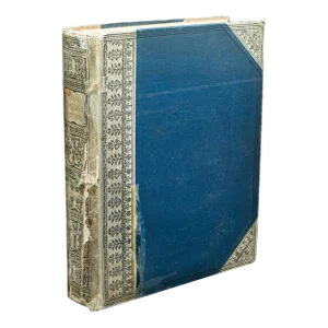 1897's Victorian Antique Reference Book Old English Glasses