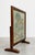 Wood Antique Needlepoint Fires Screen With Cottage Garden Scene, Wood Framed Hearth Screen, C. 1920s–1940s For Sale - Image 7 of 11