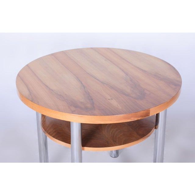 Made by Mücke Melder, an influential modernist furniture manufacturer specializing in tubular steel designs. It has been...