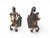 1950s Mythological Sculptures Depicting Putti Riding Seahorses, 1950, Bronze, Set of 2 For Sale - Image 5 of 11