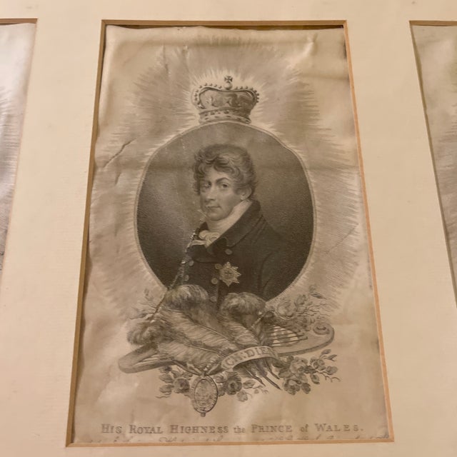 Late 18th Century 8 Engravings of the Children of George III & Queen Charlotte For Sale - Image 4 of 9