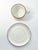 Midwinter 1970s Midwinter (Stonehenge) “Sun” 4 Stoneware Tea Cups & Saucers For Sale - Image 4 of 6