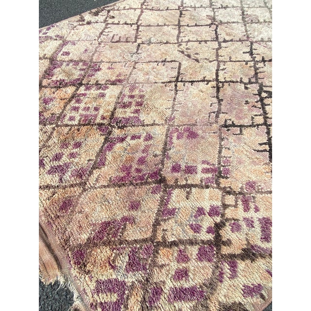 Tribal 1960s Moroccan Vintage Berber Talsint Rug For Sale - Image 3 of 9