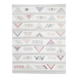 Turkish Kilim Oriental Handmade Flatweave 9'4" x 12' #20281 For Sale