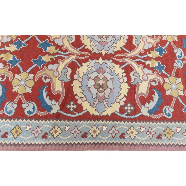 Mid 20th Century Traditional Bessarabian Hand-Knotted Wool Runner Doris Leslie Blau For Sale - Image 5 of 8