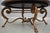 Round Leather Top Metal Base Coffee Table For Sale - Image 4 of 13