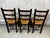 Vintage Chairs in Solid Wood, 1960, Set of 6 For Sale - Image 4 of 15