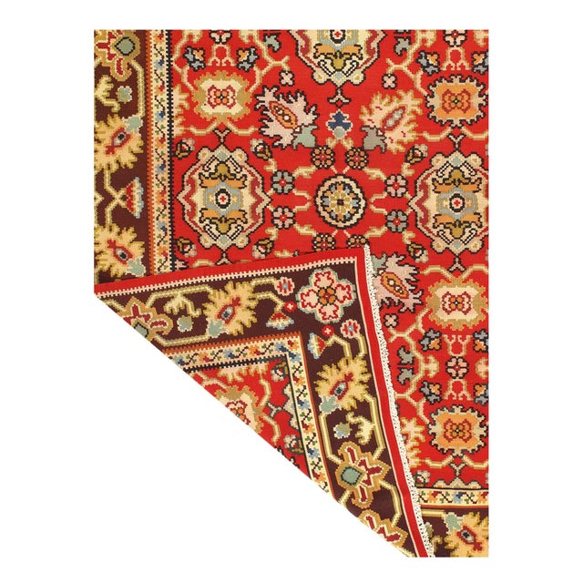 Traditional Pasargad DC Fine Turkish Kilim For Sale - Image 3 of 4