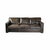 Wood Leather Sleeper Sofa Crate and Barrel For Sale - Image 7 of 10
