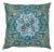 Schumacher Jahanara Carpet Pillow in Jade For Sale