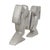 Metal Metal La Linea Bookends by Osvaldo Cavandoli, 1970s, Set of 2 For Sale - Image 7 of 16