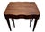 Federal Style Flip-Top Mahogany Table For Sale - Image 12 of 13
