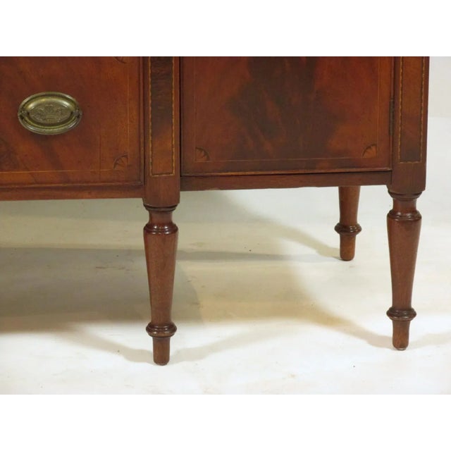 Federal Style Breakfront Secretary For Sale - Image 10 of 13