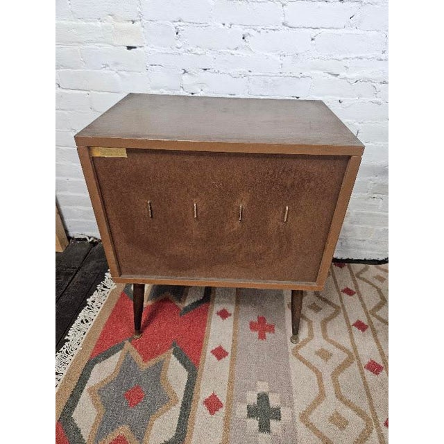 Mid-Century Modern Mid-Century Modern Record Cabinet by Lu Van Inc. For Sale - Image 3 of 6