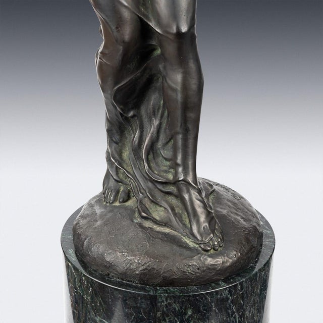 Charles Sykes, Rolls Royce Spirit of Ecstasy No.13, 1890s-1910s, Bronze For Sale - Image 16 of 18