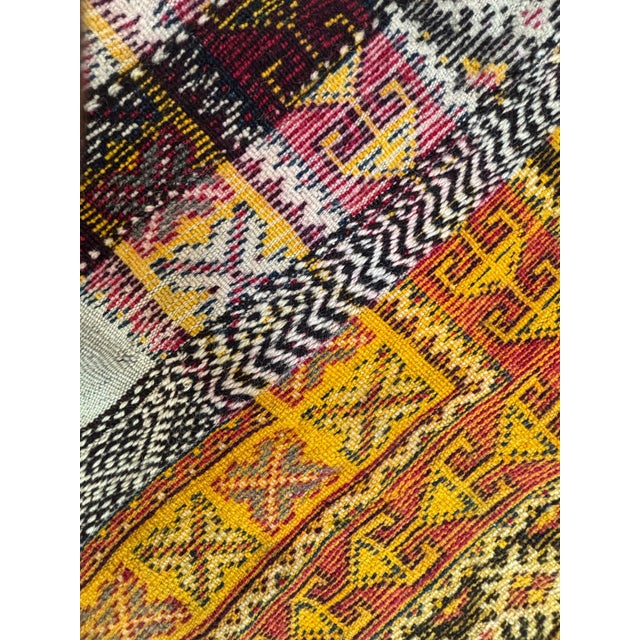 Moroccan Rug ,4'9" X 8'4" For Sale - Image 4 of 5