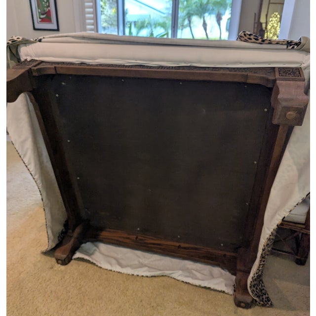 1970s Bamboo/Rattan 6 Panel Screen For Sale In Orlando - Image 6 of 6