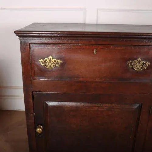 English Oak Dresser Base For Sale - Image 4 of 13