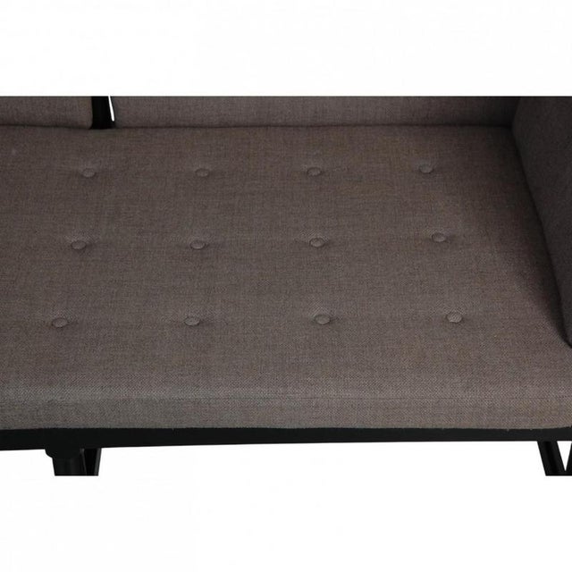 Black Black Spoke-Back Sofa in Grey Fabric by Børge Mogensen, 2000s For Sale - Image 8 of 18