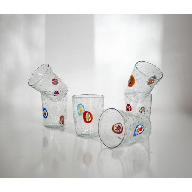 Italian Modern Drinking Set by Maryana Iskra for Ribes, Set of 6 For Sale - Image 4 of 14