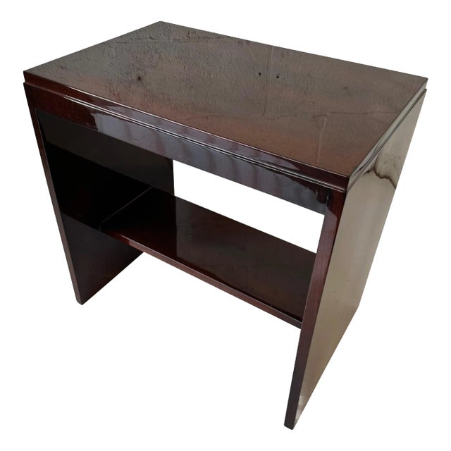 Art Déco Rosewood Side Table For Sale