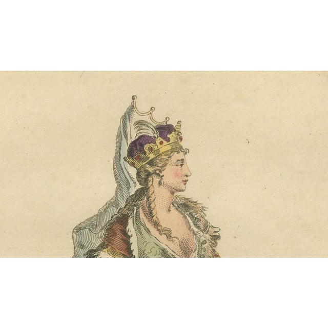 Jefferys, Tartar Princess Costume, 1749, Print For Sale - Image 4 of 10