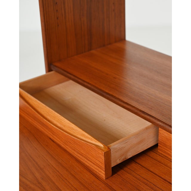 Vintage Bookcase with Pull-Out Desk by Bräntorps, 1960s For Sale - Image 10 of 12