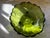1960s Mid Century Avocado Green Glass Serving Bowl For Sale - Image 4 of 10
