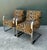 Vintage Ralph Lauren Leopard Velvet Chrome Chair - A Pair For Sale - Image 10 of 12
