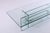 Small Italian Chrome and Glass Coffee Table from Fontana Arte, 1970s For Sale - Image 8 of 15