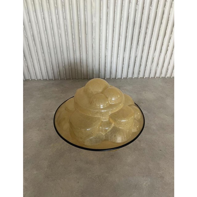 Martinelli Luce Profiterole Table Lamp in Plastic and Fiberglass by Sergio Asti for Martinelli Luce, Italy, 1968 For Sale - Image 4 of 10