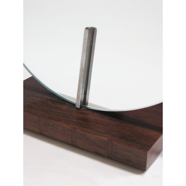 Gilbert Rohde Rosewood Mirror by Herman Miller For Sale In Chicago - Image 6 of 7