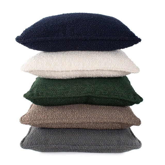 2020s 24" Barbet Chocolate Down Pillow For Sale - Image 5 of 9