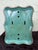 Antique 1906 Triner “Perfection” Family Kitchen Scale in Original Aqua Paint For Sale - Image 9 of 12