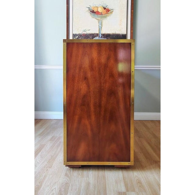 Campaign 1990s Ralph Lauren Campaign Chest of Drawers For Sale - Image 3 of 16