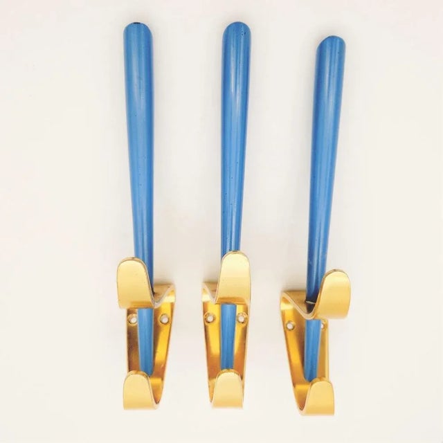 Mid-Century Space Age Clothes Hook, 1960s, Set of 6 For Sale - Image 3 of 6