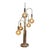 Silver 1970s Cascading Chrome Waterfall LargeTable Lamp Attributed to Sonneman For Sale - Image 8 of 8