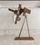 Mid 20th Century Expressionist Abstract Brutalist Sculpture, Welded Steel, 16” High For Sale - Image 9 of 10