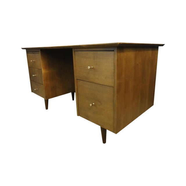 Paul McCobb Mid Century Planner Group Desk Chairish