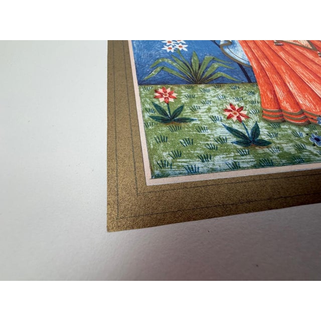 Anne-Kristin Schaller, Depictions of One Thousand and One Nights, 1980s, Lithograph, Set of 4 For Sale - Image 17 of 18