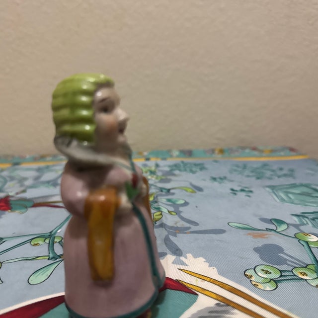 Early 20th Century Continental Hand-Painted Porcelain Character Figurine For Sale - Image 4 of 7