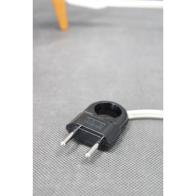 Mid-Century Uluv Table Lamp in Maple Wood and Glass, Czech, 1960s For Sale - Image 9 of 12