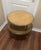 1990s Vintage 1950s Hand Made Solid Maple Wood Round 2 Tier End Table For Sale - Image 5 of 8