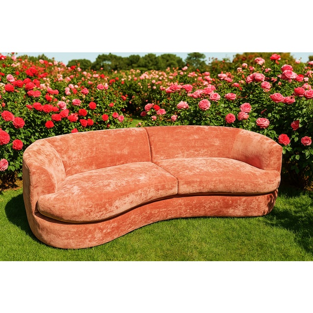 The Scarlet Curved Sofa is a great design for any interior concept. Produced of a solid alder frame and upholstered in a...
