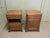 French Golden Oak Bedside Lockers, 1960, Set of 2 For Sale - Image 6 of 7