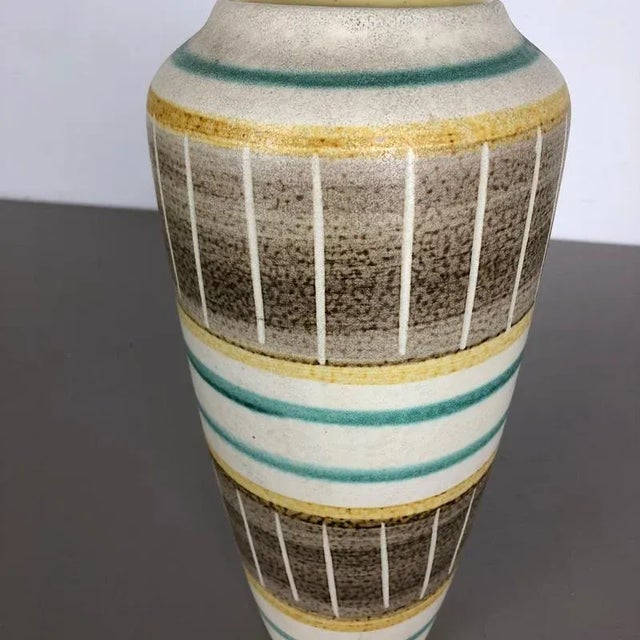 Ceramic Minimalist Pottery 508 30 Vase from Bay Ceramics, Germany, 1960s For Sale - Image 7 of 17