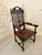 Large Victorian Carved Oak Armchair, 1860s For Sale - Image 16 of 16