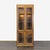 This wood cabinet features interior lighting, glass shelving, and provides plenty of storage space. Dimensions (in): 31W x...