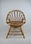 Mid-Century Modern French Rattan Peacock Lounge Chair, 1970 For Sale - Image 4 of 13