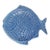 Vintage Olfaire Majolica Fish Dessert Salad Bread Plate For Sale